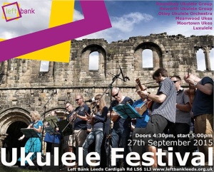 Ukulele festival flyer